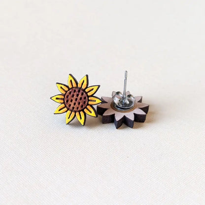 Sunflower Studs