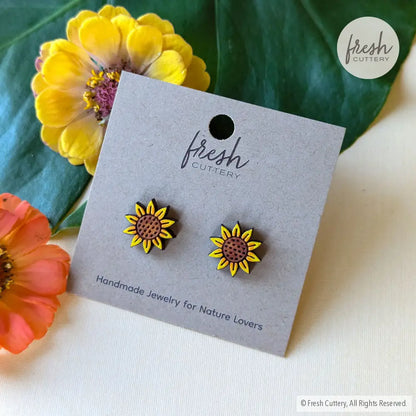 Sunflower Studs