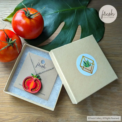 Tomato Slice Necklace Necklaces