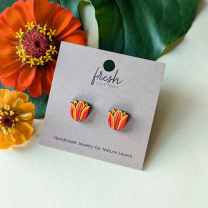 Tulip Studs