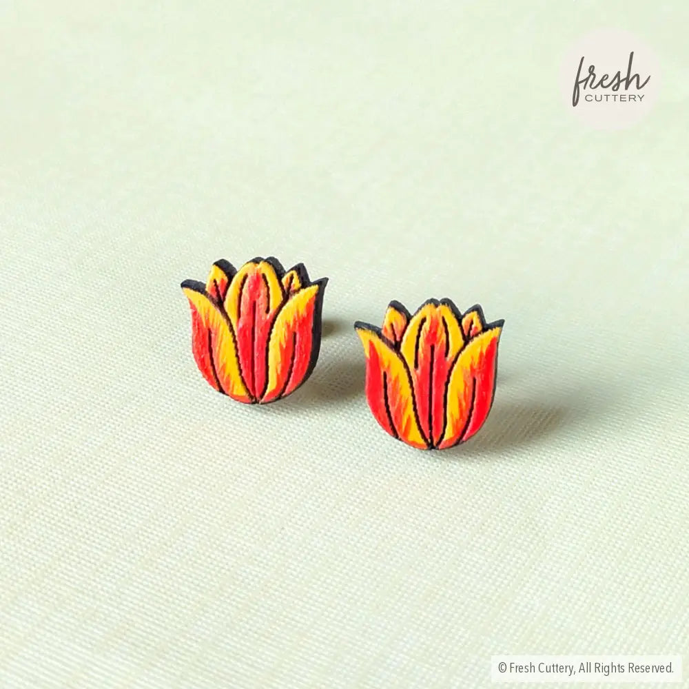 Tulip Studs