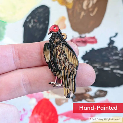 Turkey Vulture Earrings - Dangle and Drop Earrings