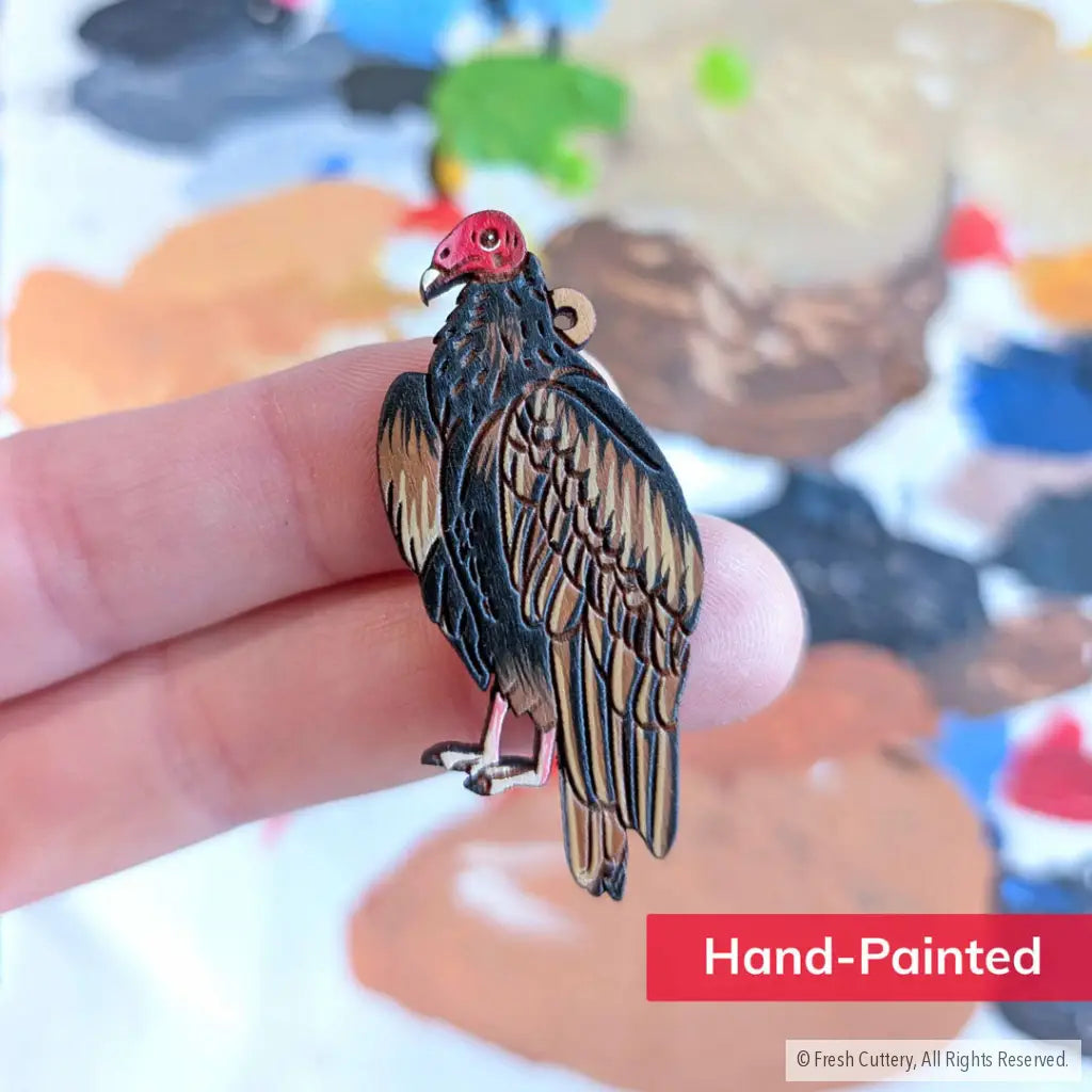 Turkey Vulture Earrings - Dangle and Drop Earrings