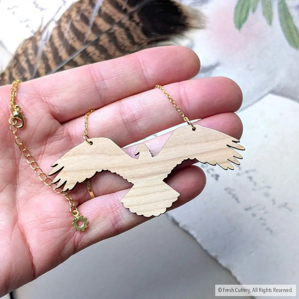 Turkey Vulture Statement Necklace - Necklaces