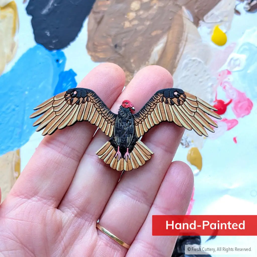 Turkey Vulture Statement Necklace - Necklaces