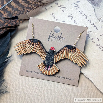 Turkey Vulture Statement Necklace - Necklaces