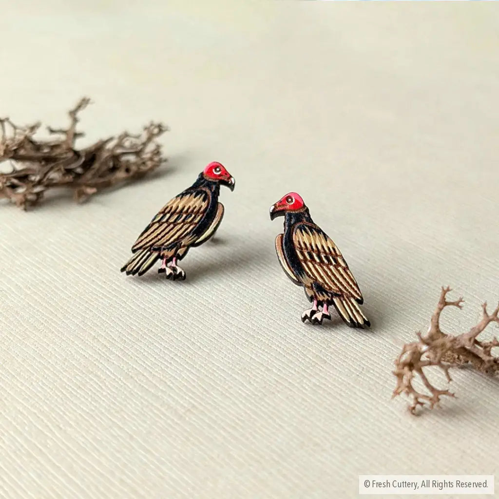 Turkey Vulture Studs - Studs