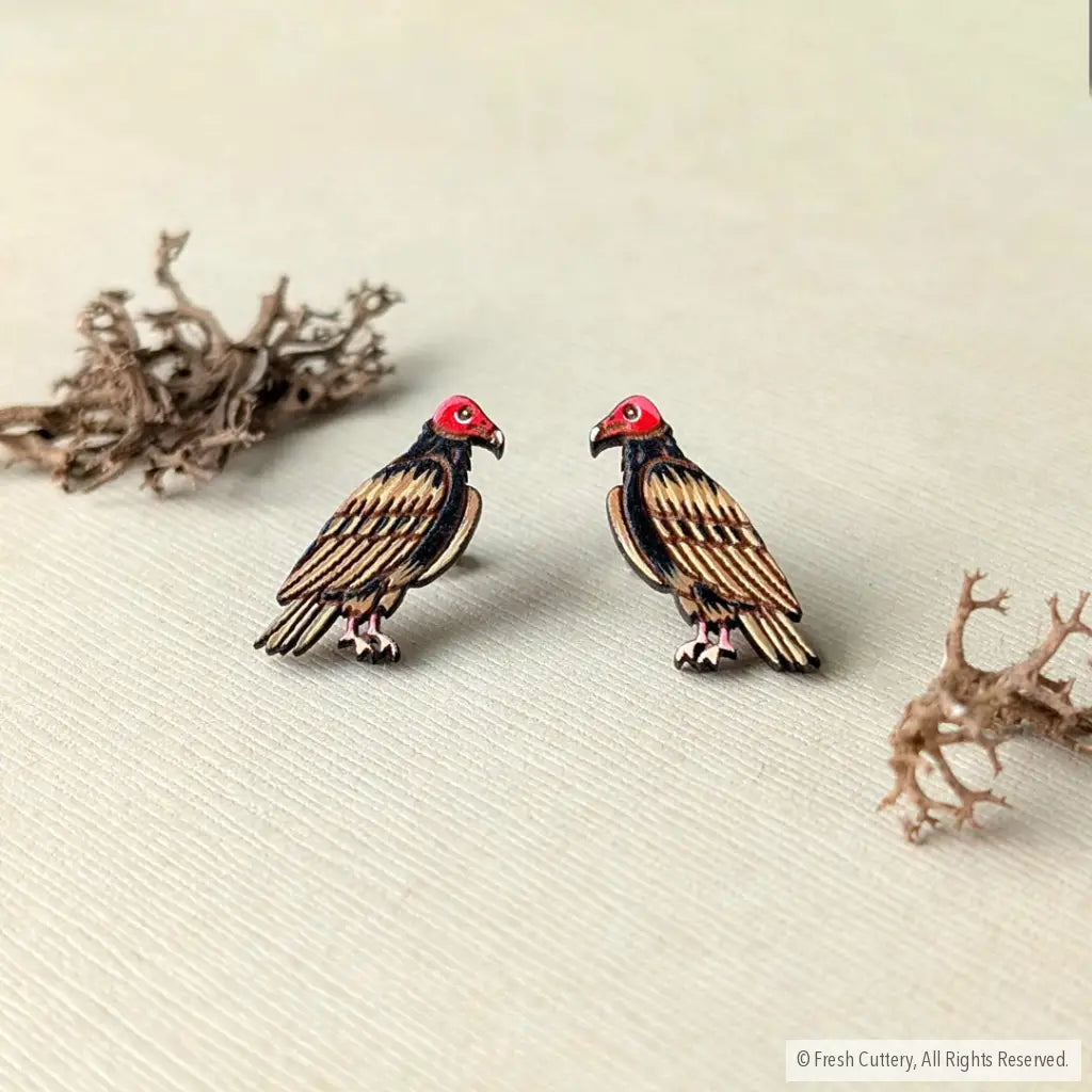 Turkey Vulture Studs - Studs