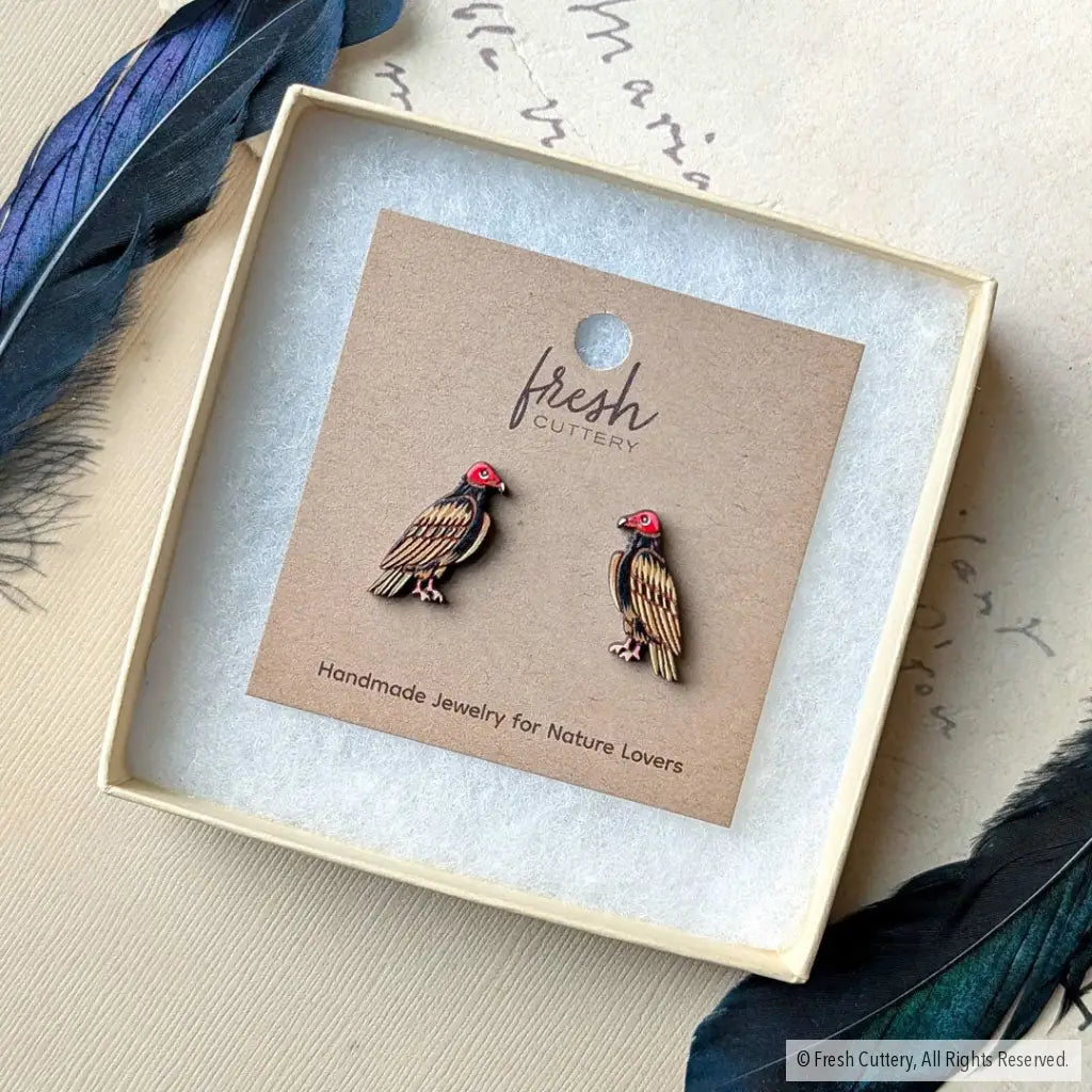 Turkey Vulture Studs - Studs