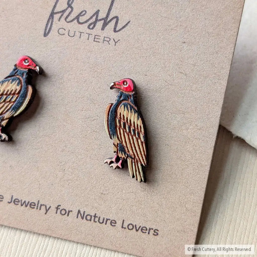 Turkey Vulture Studs - Studs