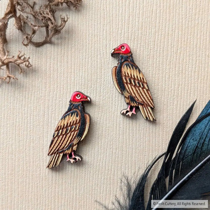 Turkey Vulture Studs - Studs