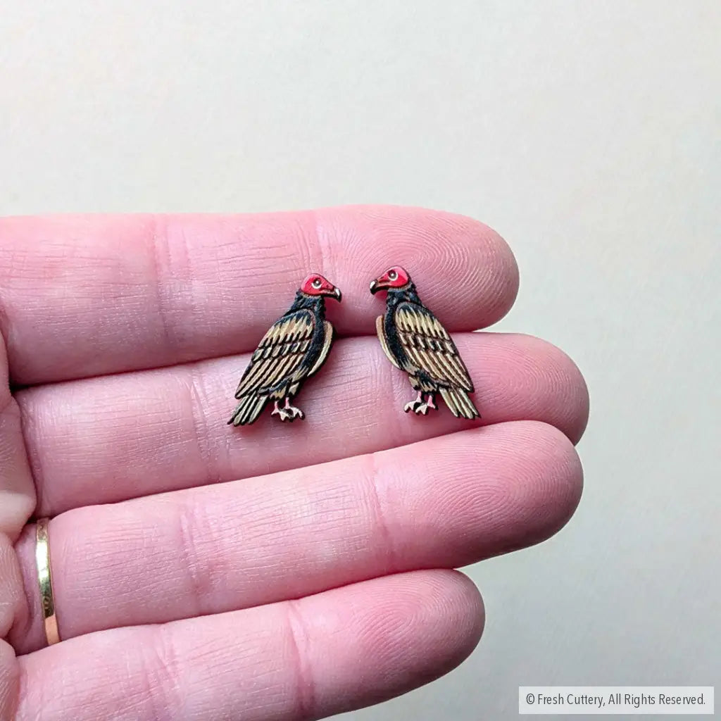 Turkey Vulture Studs - Studs
