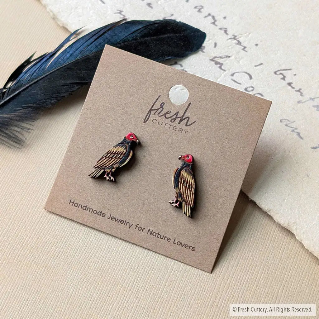 Turkey Vulture Studs - Studs