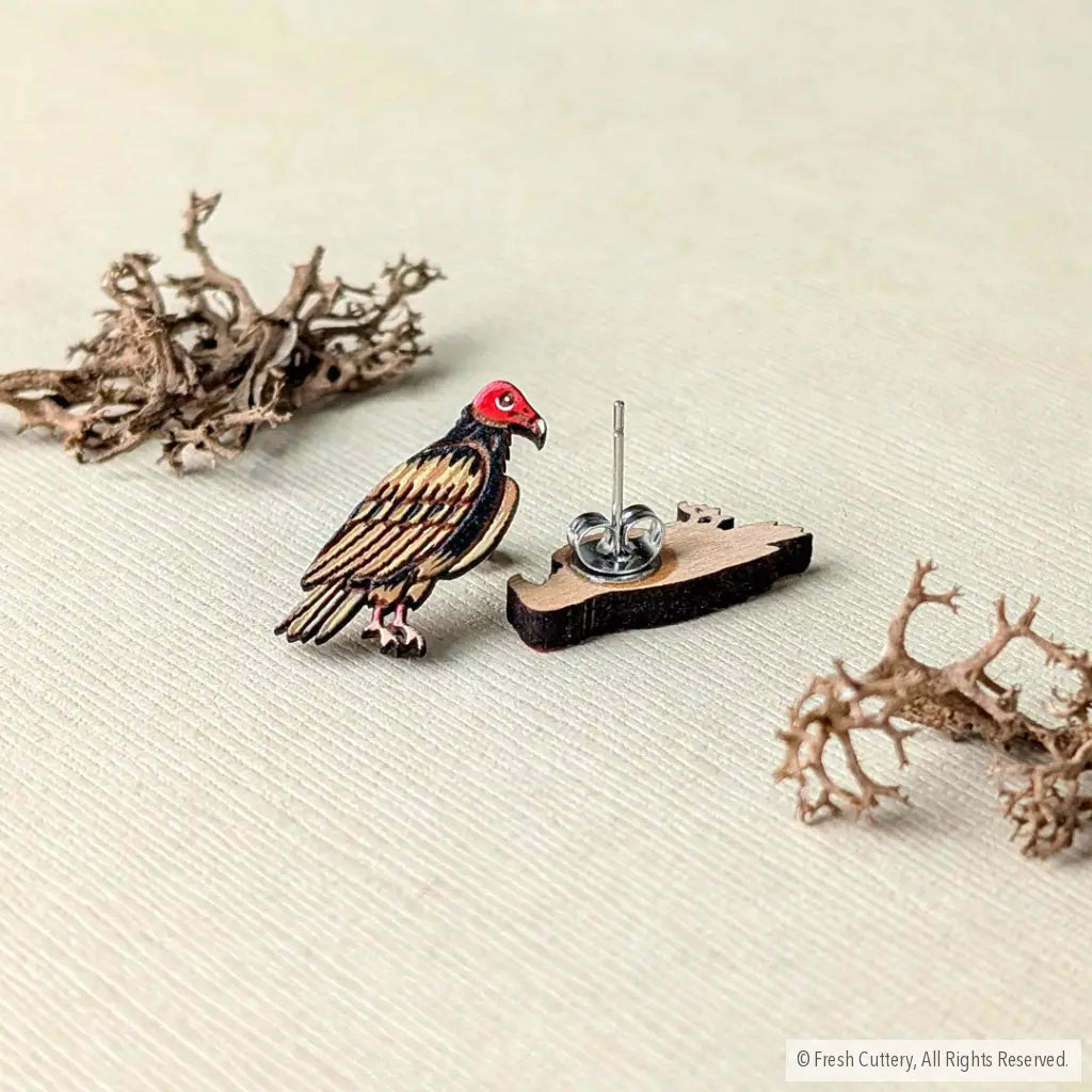 Turkey Vulture Studs - Studs
