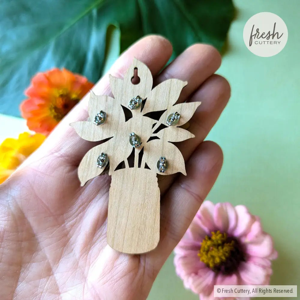 U-Pick Flower Bouquet Set Studs