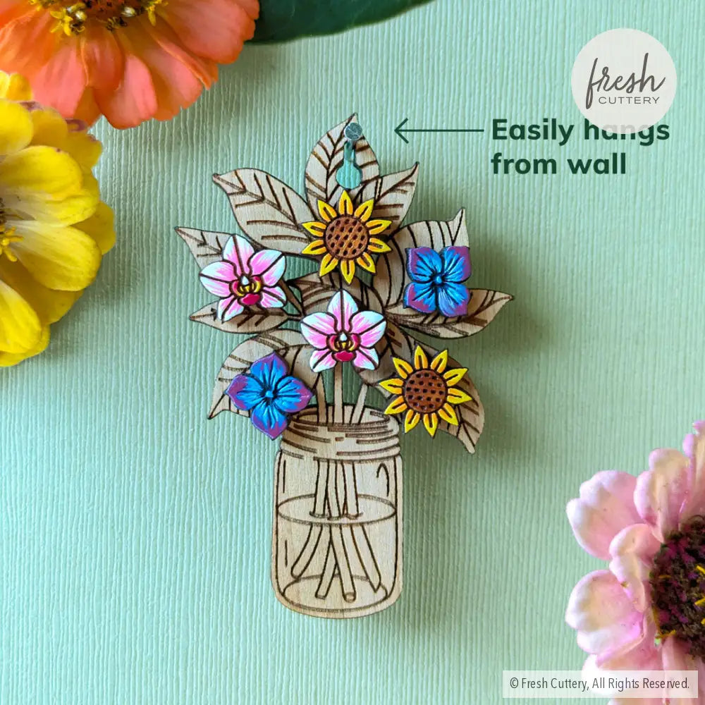 U-Pick Flower Bouquet Set Studs