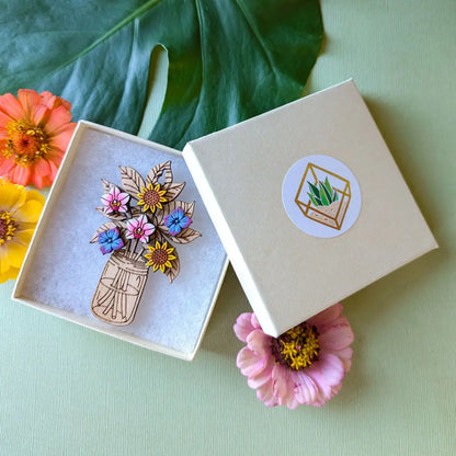 U-Pick Flower Bouquet Set Studs