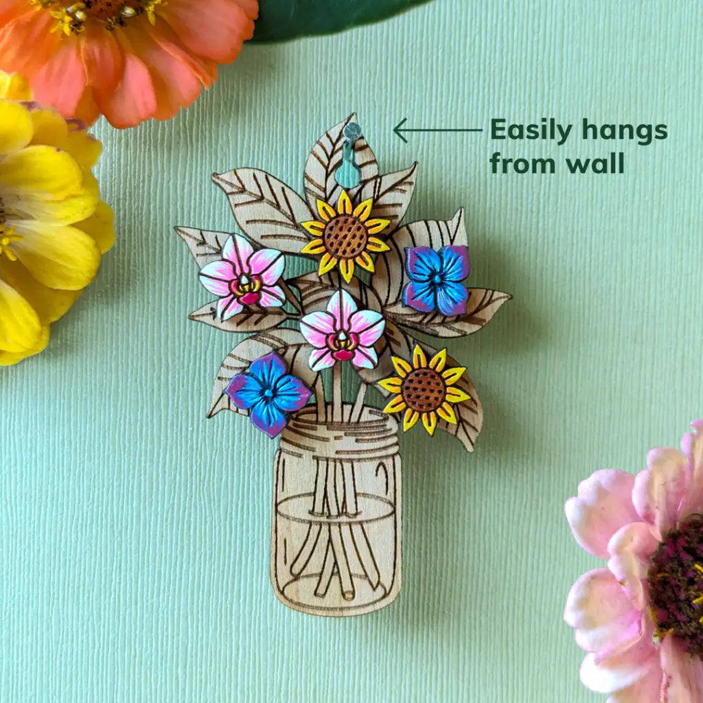 U-Pick Flower Bouquet Set Studs