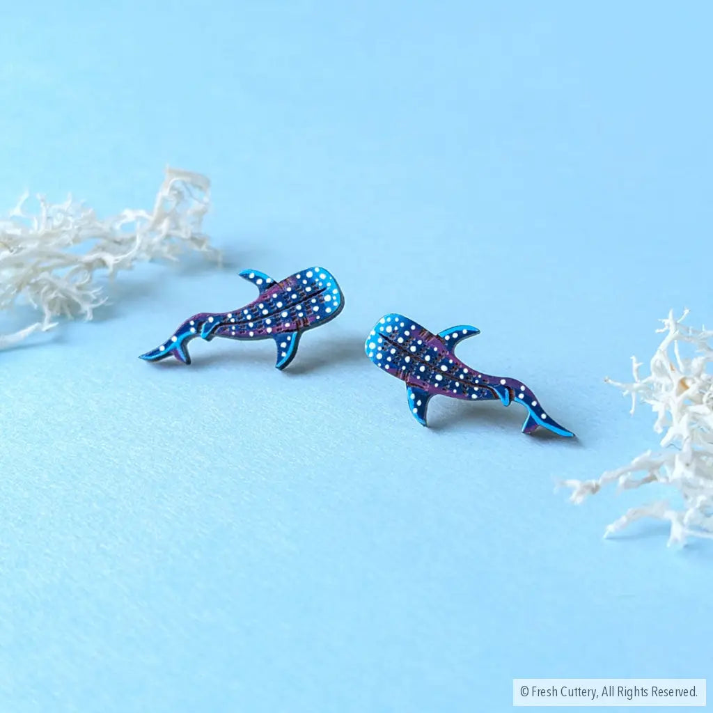 Whale Shark Studs Studs