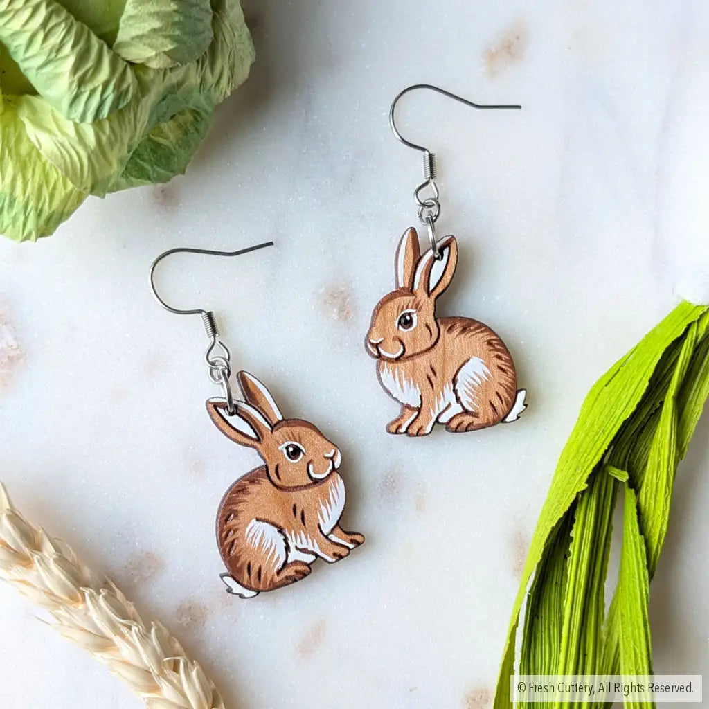 Wild Rabbit Earrings Dangle and Drop Earrings