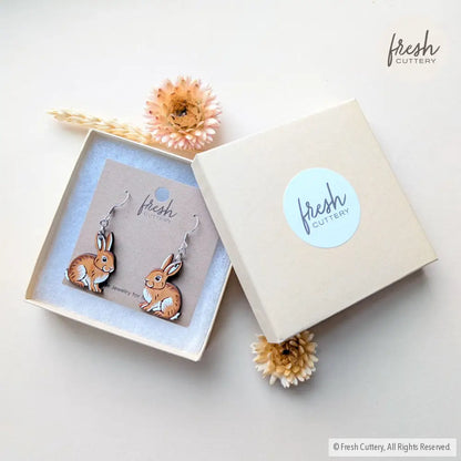 Wild Rabbit Earrings Dangle and Drop Earrings
