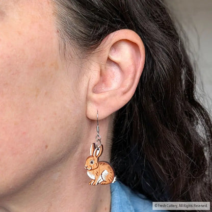 Wild Rabbit Earrings Dangle and Drop Earrings