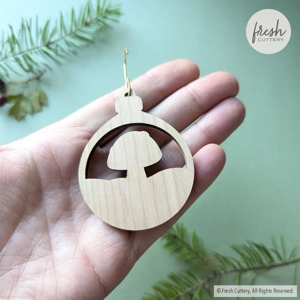 Woodland Mushroom Ornament Ornaments